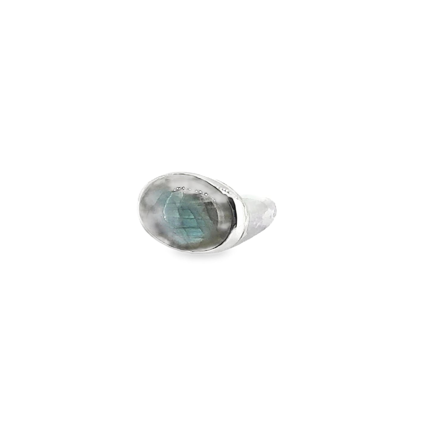 Labradorite Silver Chunky Ring