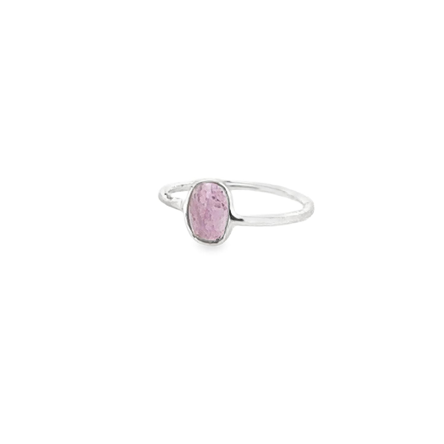 Pretty Pink Amethyst Gemstone Ring