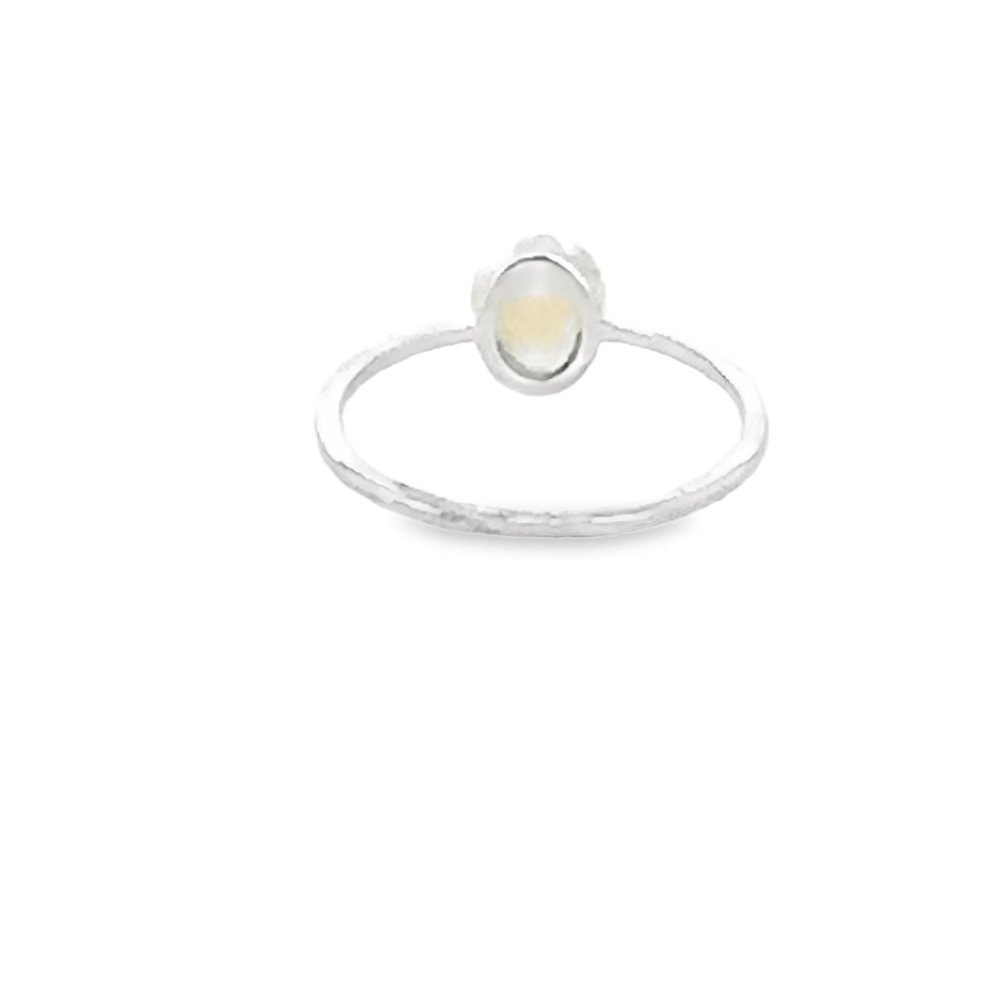 Ethiopian Welo Opal Silver Ring