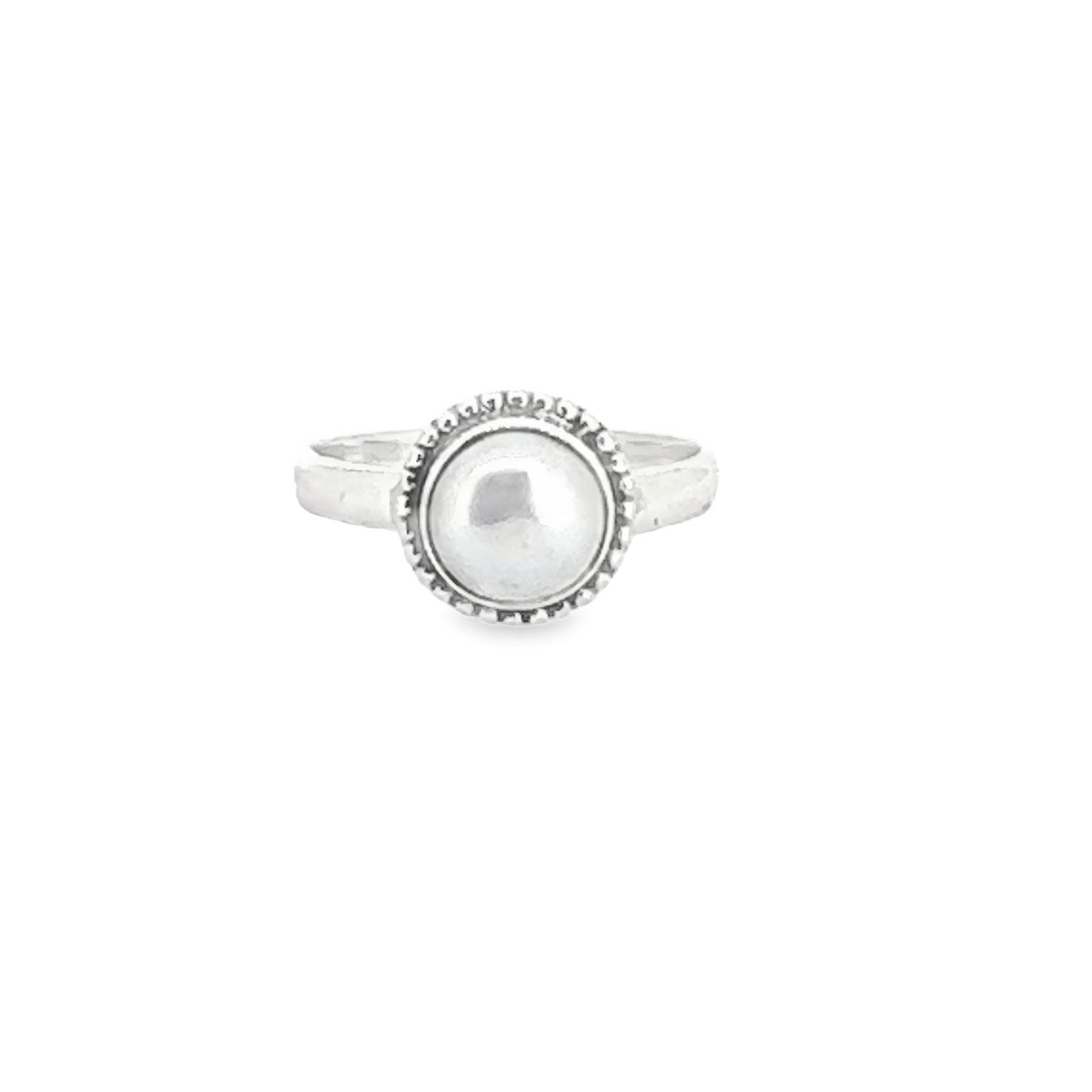 Pearl and Silver Ring