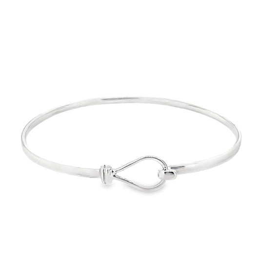 Silver Lasso Bracelet Bangle