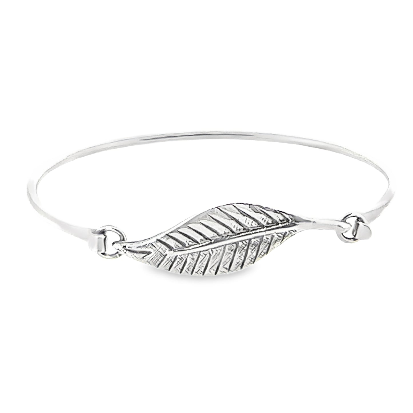 Silver Leaf Bracelet