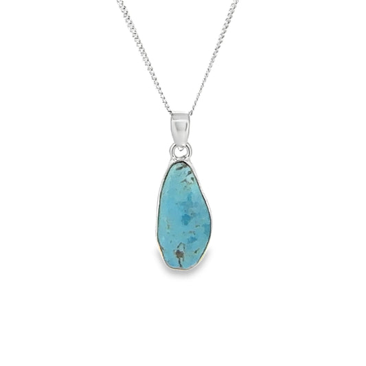 Stunning Turquoise Pendant Necklace