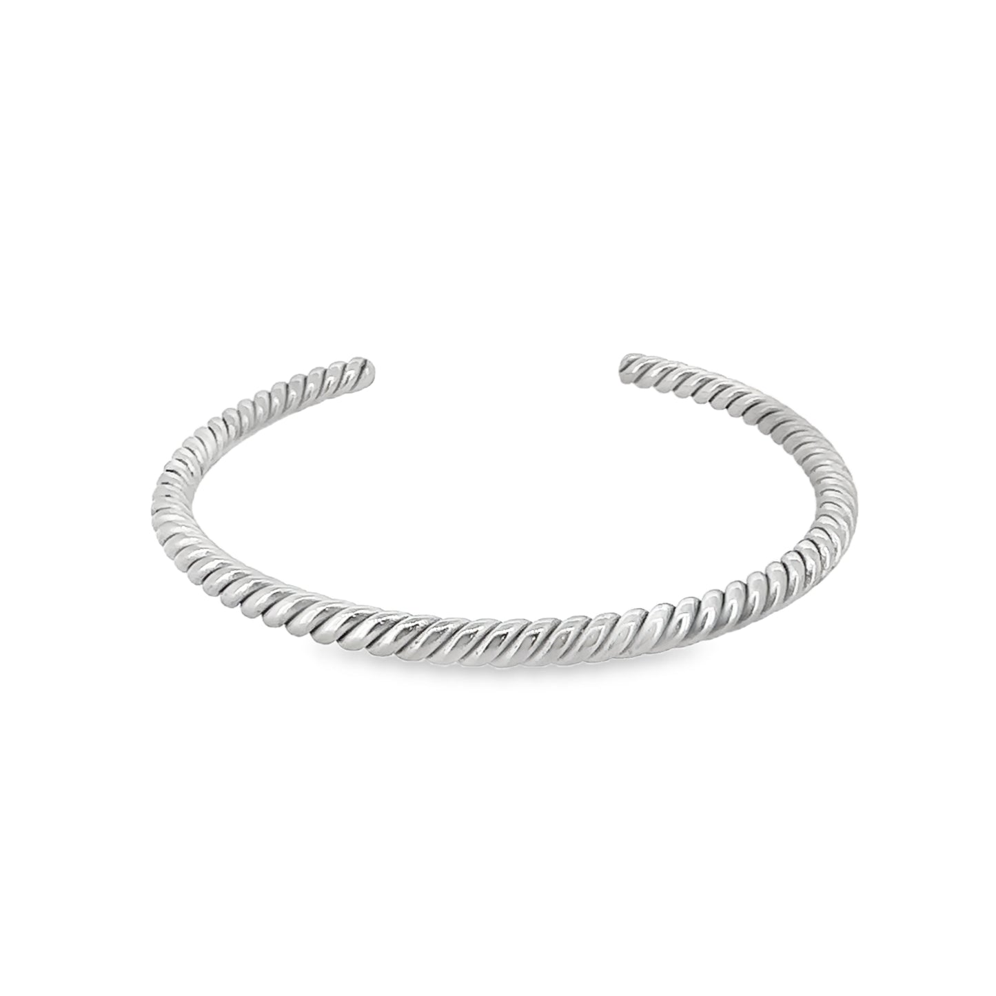 Natural Titanium Twisted Bracelet