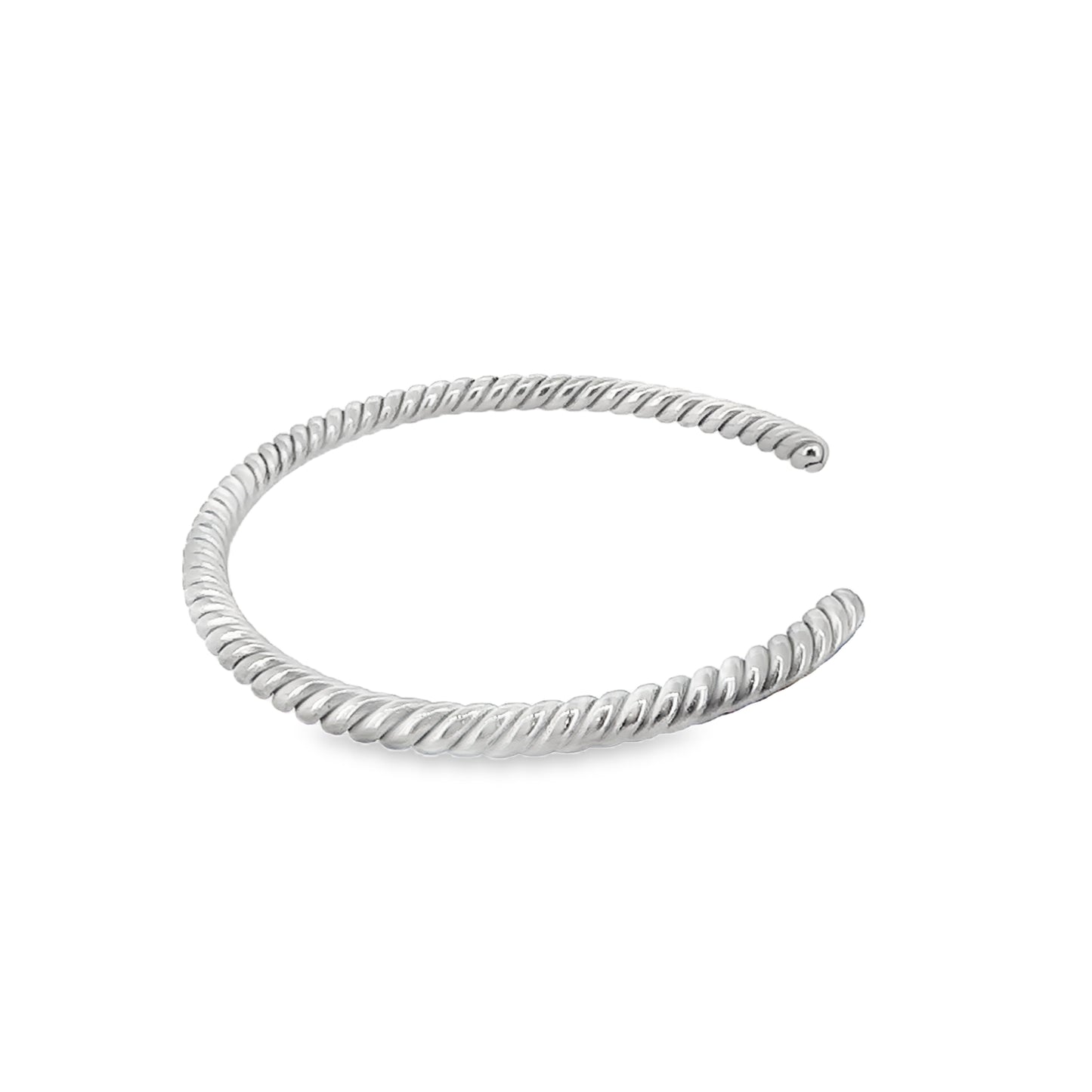 Natural Titanium Twisted Bracelet