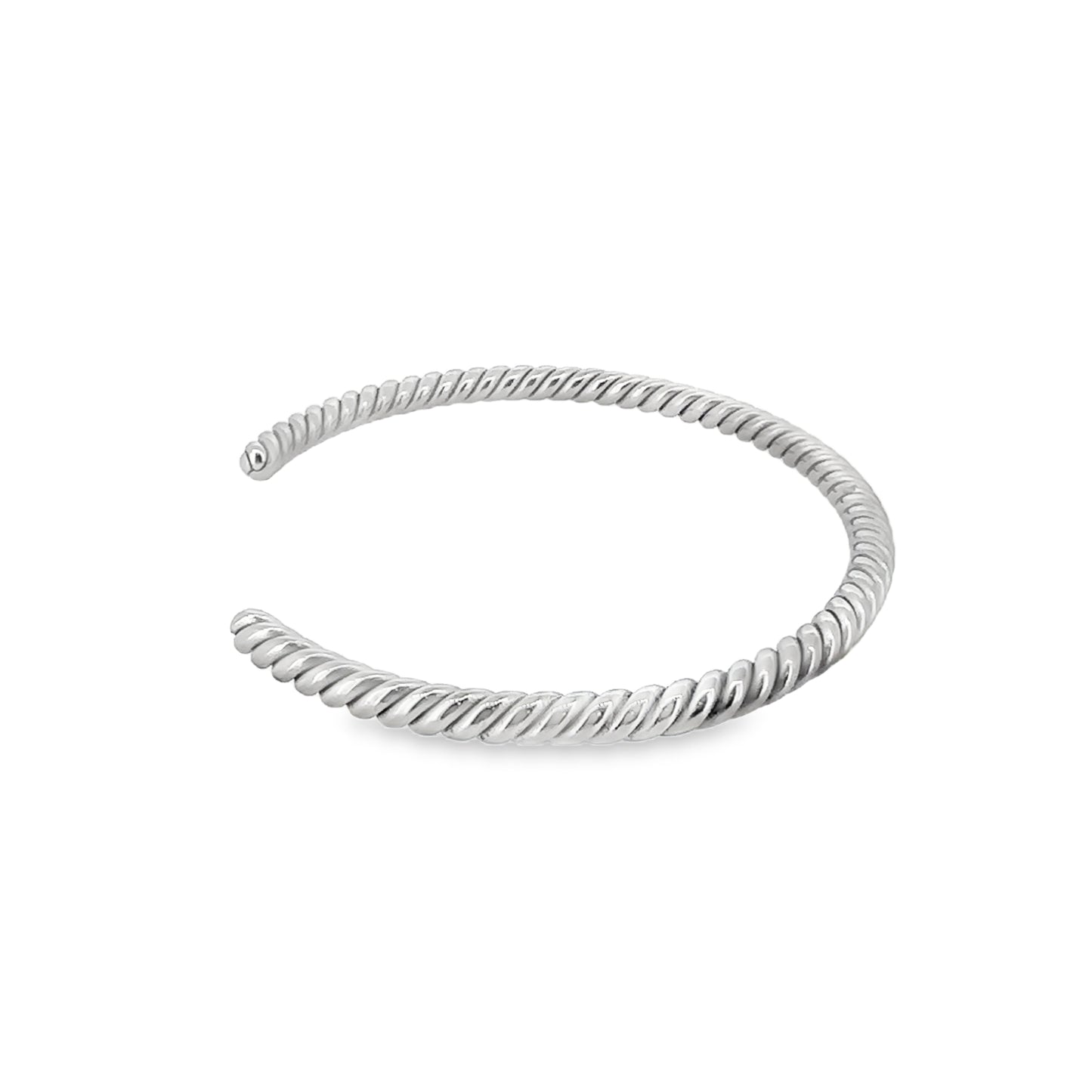 Natural Titanium Twisted Bracelet