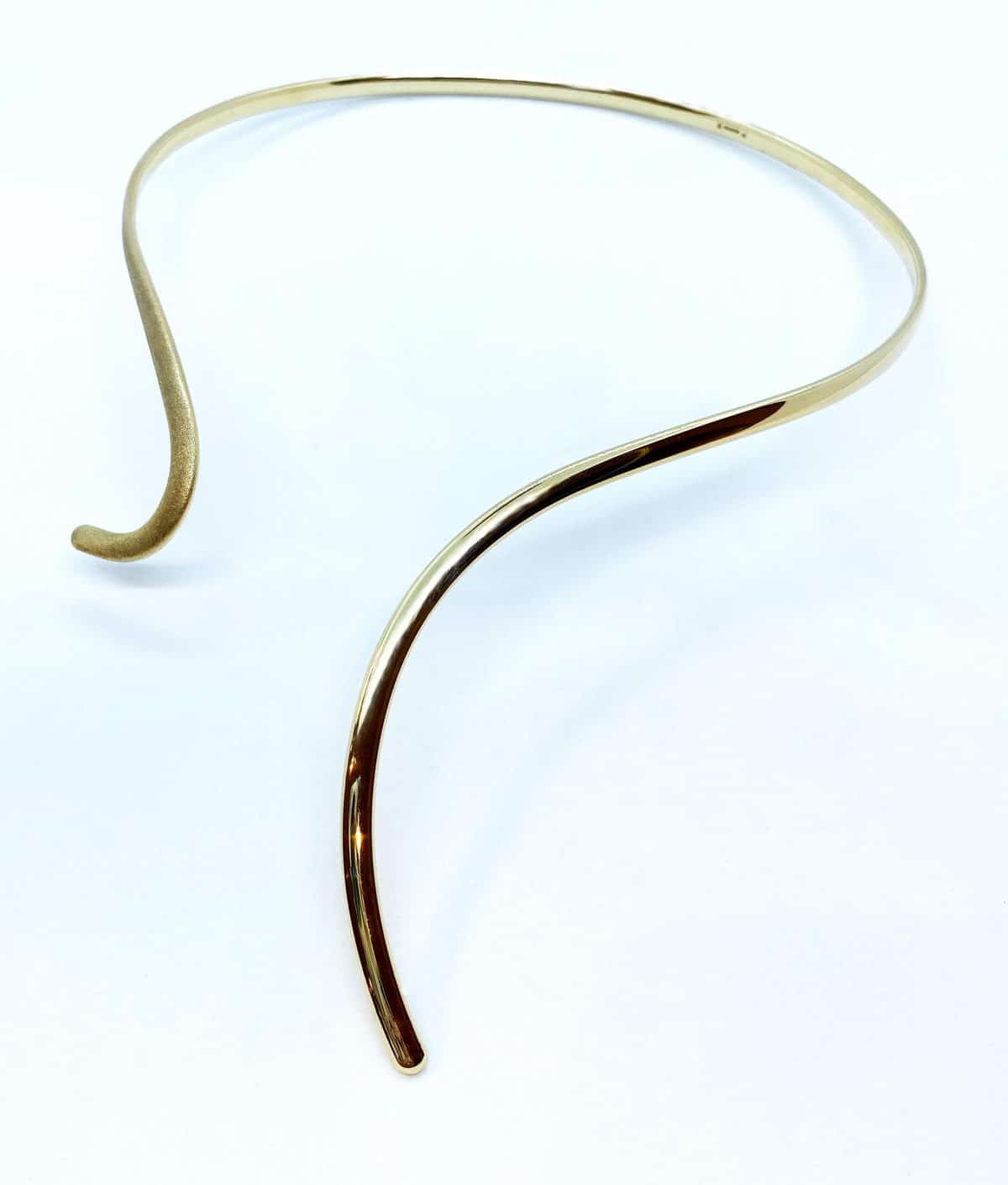 Ribbon Torc Necklace