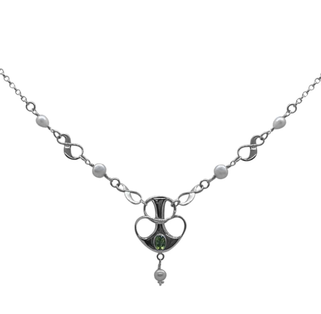 Helena Peridot Necklace