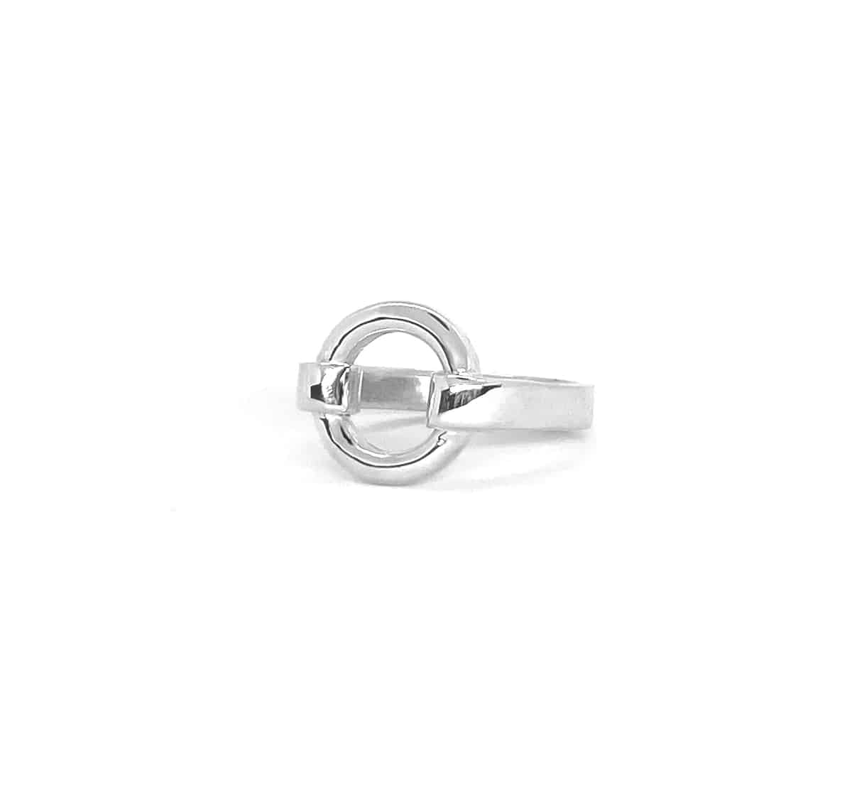 Sabine silver ring by Victoria Jane